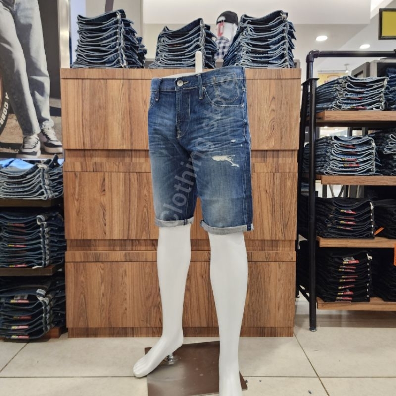 BOMBBOOGIE ORIGINAL celana jeans pendek pria slimfit 41J01B3ML live 28
