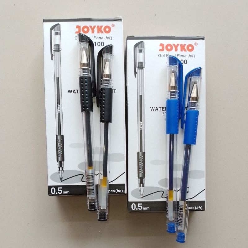 

HJK Pulpen Gel Pen Joyko JK-100 ( 12 Pcs ) [ Original ]