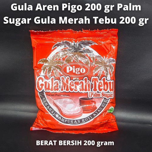 

Pigo Gula Merah Tebu (Palm Sugar) 200gr