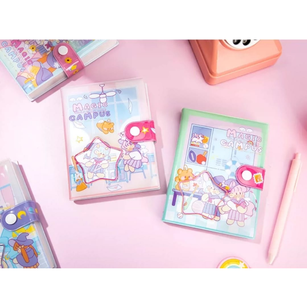 

Magnetic Notebook Magic Campus / Buku Tulis Jurnal Agenda / Notebook Diary