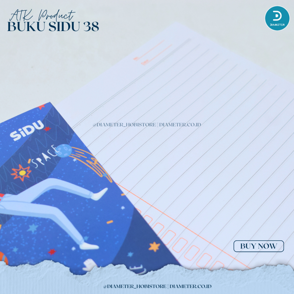 

SIDU - Buku Tulis Varian Random 38