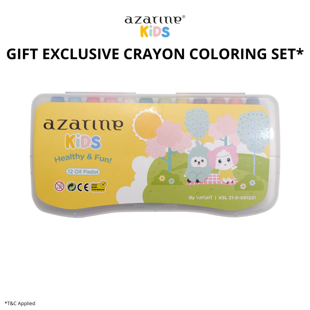 

[GIFT] Azarine Kids - Exclusive Merchandise Crayon Coloring Set