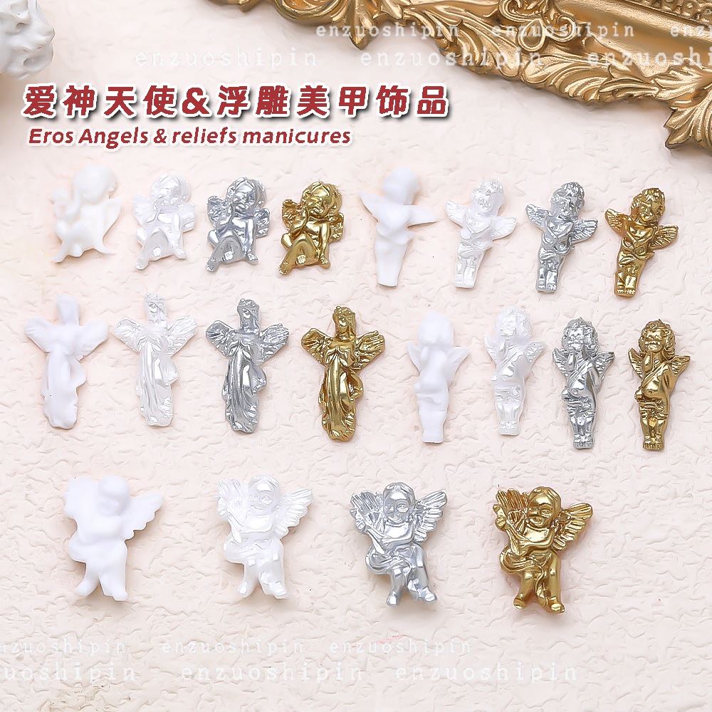 Nail Charm Angel/Cupid / Hiasan Kuku Model Cupid / Angel / The Virgin Mary / Bunda Maria