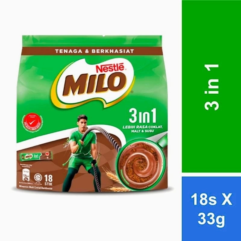 

Milo malaysia sachet 18 stick | dijamin ori |