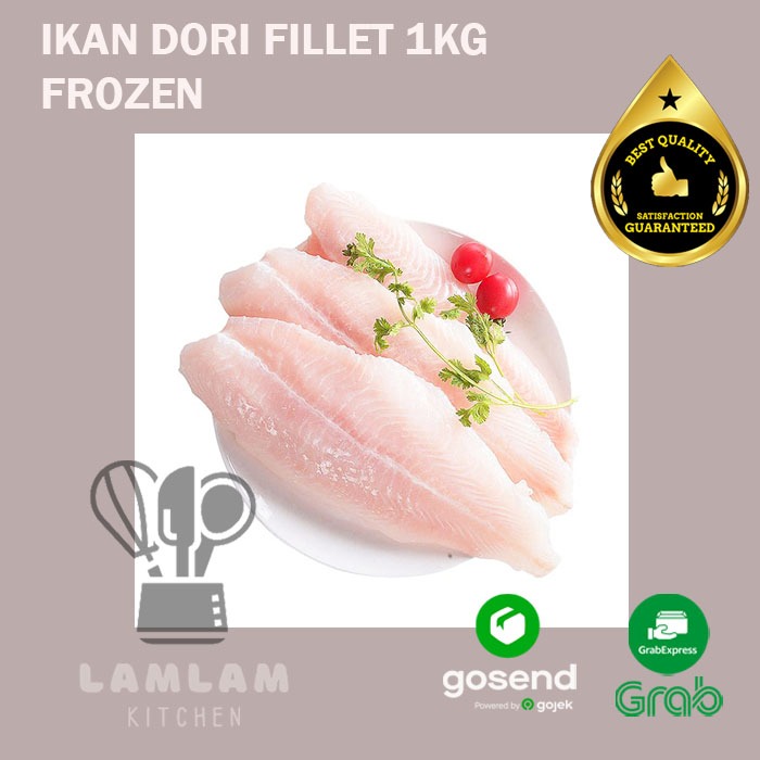 

Ikan dori fillet @1kg | Dory fish frozen 1 kg