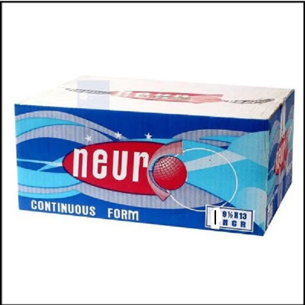 

Continous Form 9 1/2 x 13" 1 Ply bagi 2 Neuro NCR (UKURAN FOLIO/F4)
