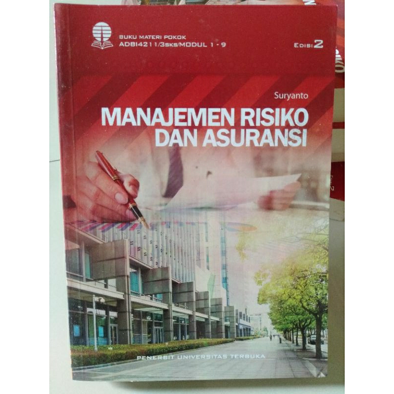 

Buku manajemen risiko dan asuransi buku ORI