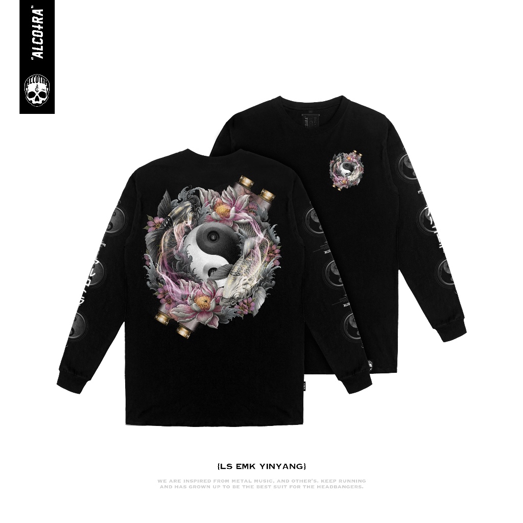 LS EMK YIN YANG // LONG SLEEVE EMAKI YIN YANG // KAOS LENGAN PANJANG ALCOTRA
