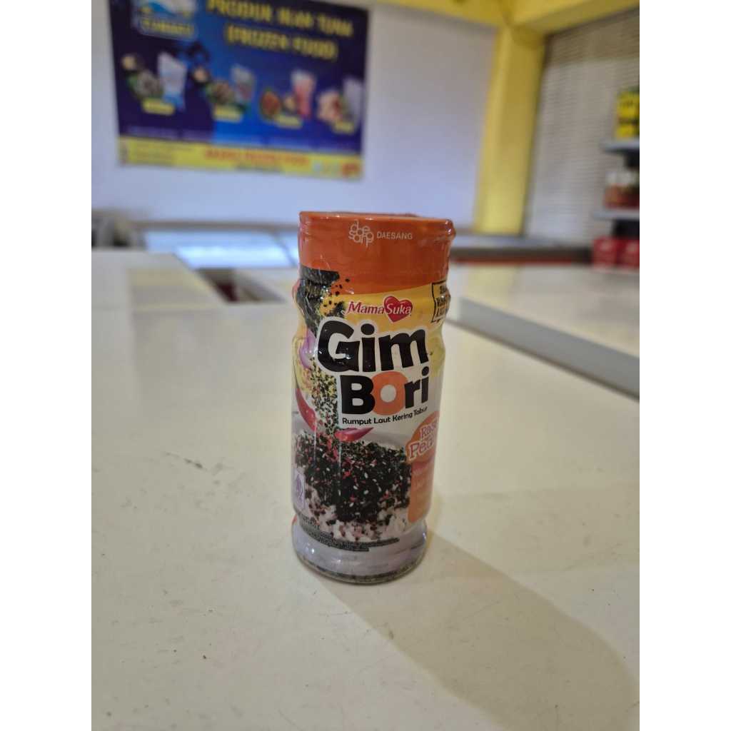 

Mamasuka Gimbori Rumput Laut pedas 30 gr