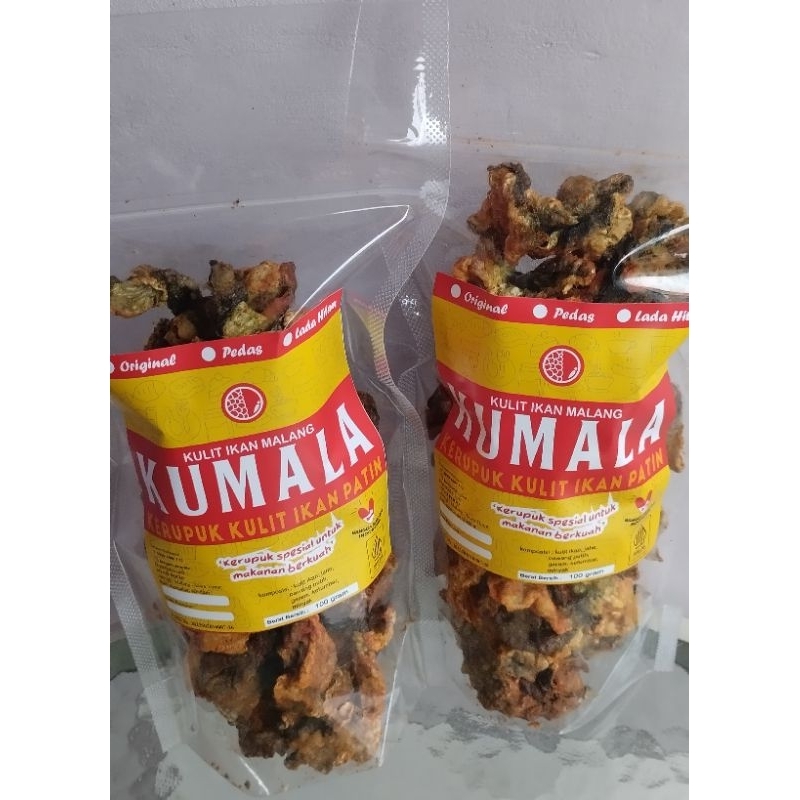 

Kerupuk Kulit Ikan Patin Kumala 100gr