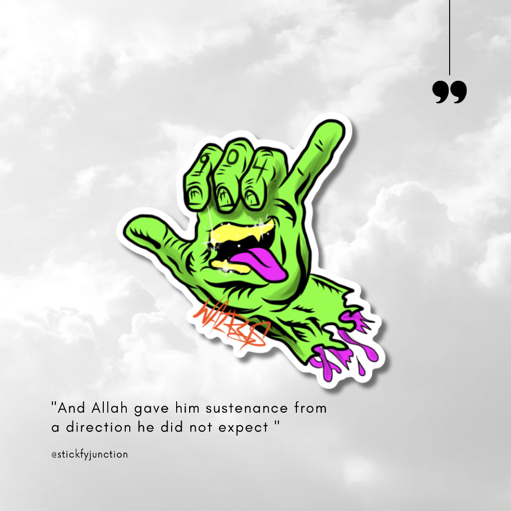 

sticker zombie hand / sticker aesthetic / sticker tumblr /stiker premium / stiker hp / stiker laptop / stiker helm / stiker tahan air |SJ | A101
