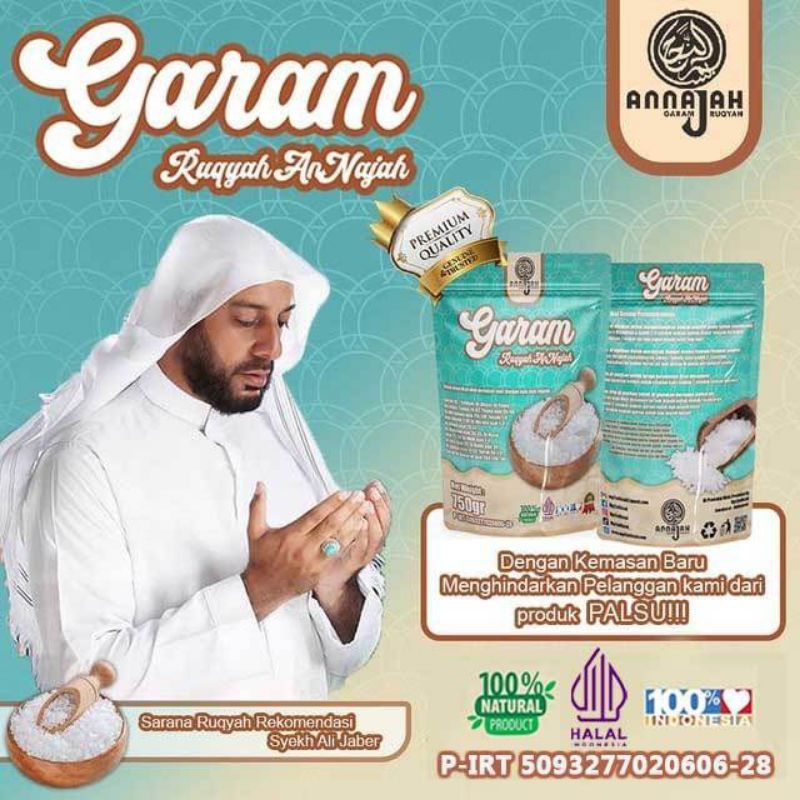 

Garam Ruqyah An-Najah Original 750g