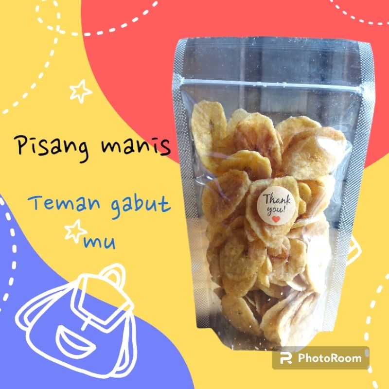 

Keripik pisang manis 100 gram