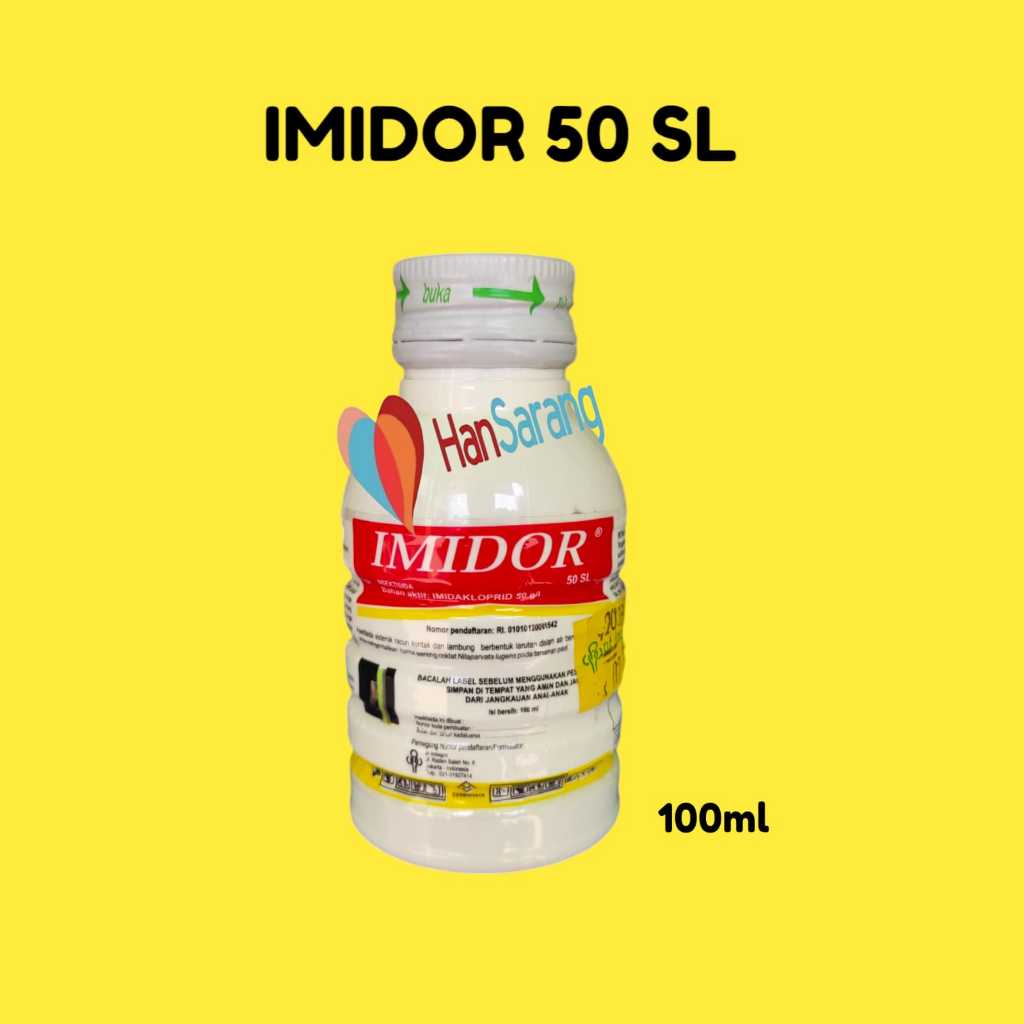 IMIDOR 50 SL KEMASAN 100 ml - IMIDAKLOPRID Pengendali wereng cabuk