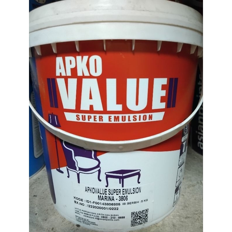 Cat Dinding/ Cat APKO VALUE Marina 3806 @5kg