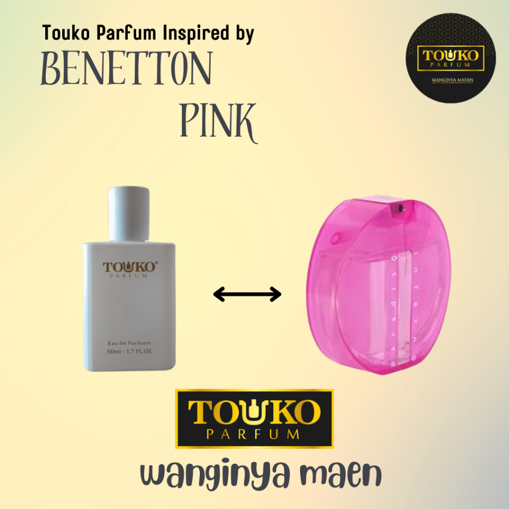 TOUKO PARFUM INS BY BENETTON PINK - Parfum Tahan Lama Pria & Wanita