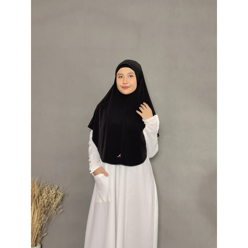 Hijab bergo instan jersey best seller - bergo instan - bergo jersey - bergo malay - bergo plus inner