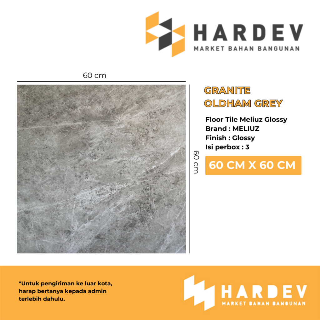 GRANITE OLDHAM GREY 60 X 60