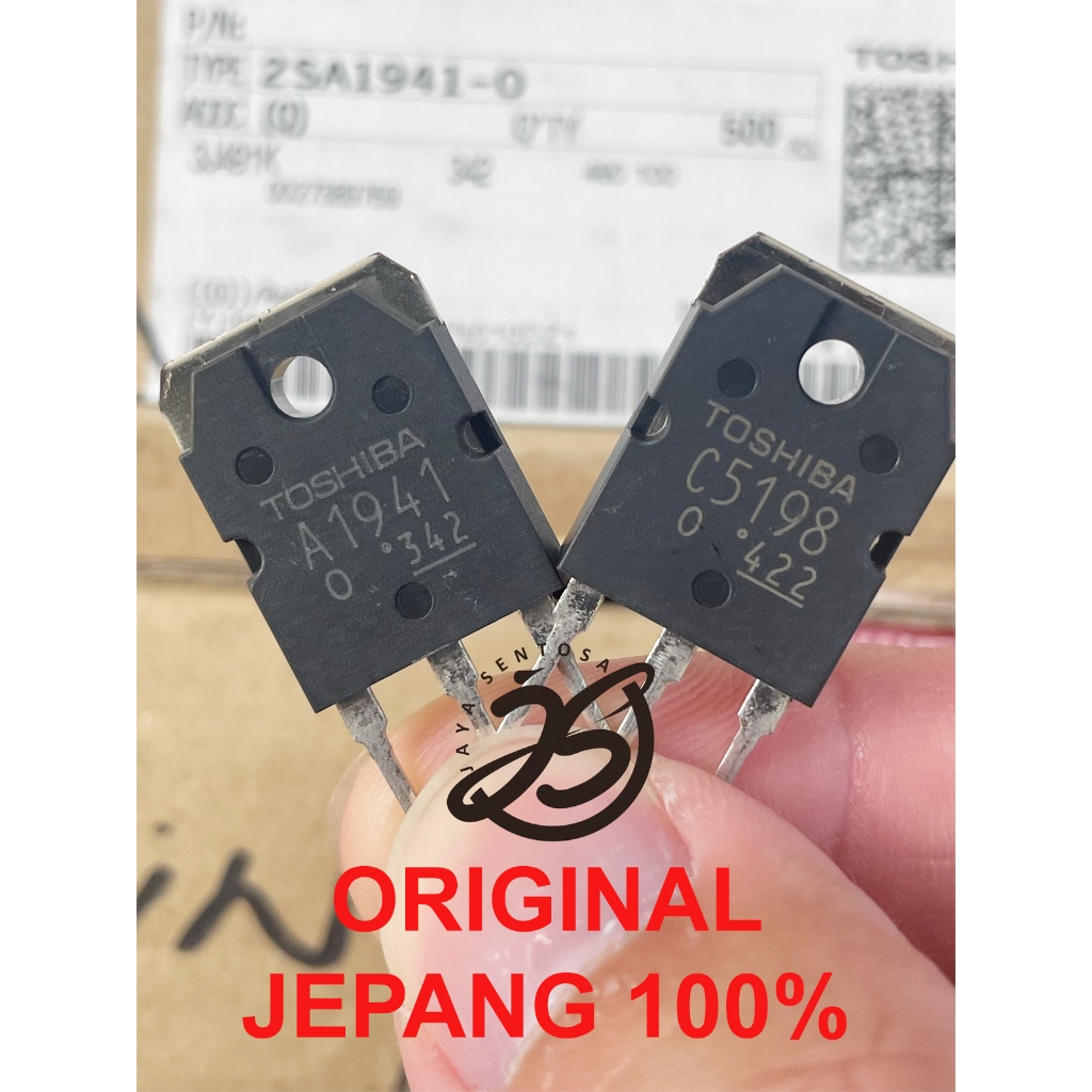 Transistor A1941 - C5198 A 1941 - C 5198 (ORI) A1941-C5198 ORI ASLI ups stabilizer
