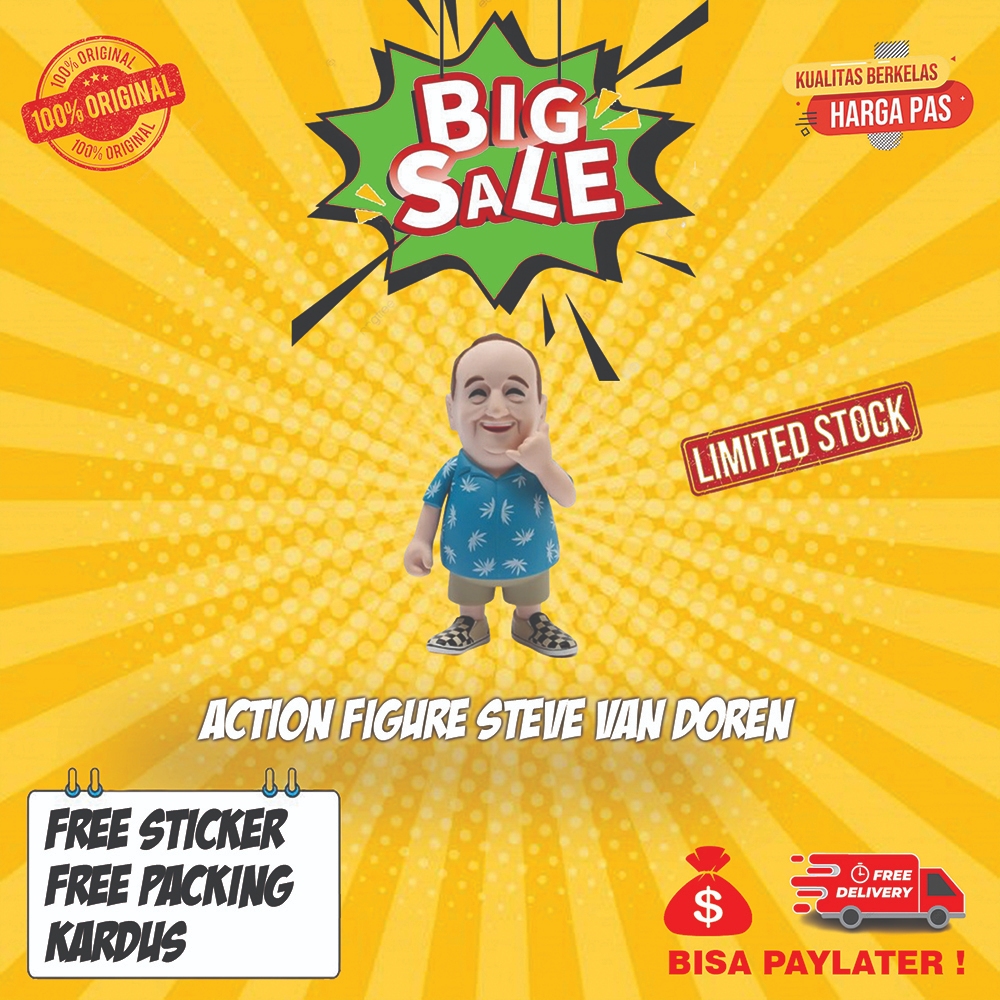 [SALE] VANS ACTION FIGURE STEVE VAN DOREN 50th ANNIVERSARY | HIASAN RUMAH | PAJANGAN | HOME DEKOR