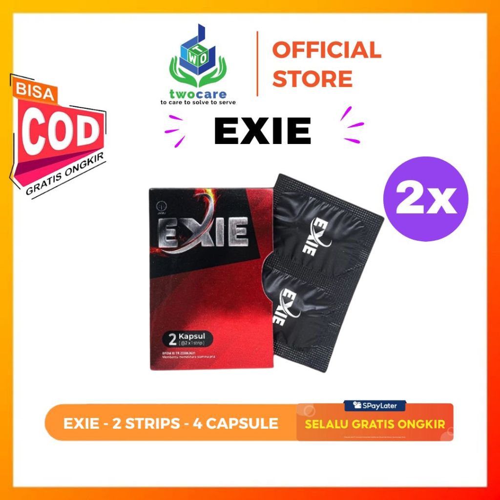 Exie 2 Strip 4 Kapsul Panax Ginseng