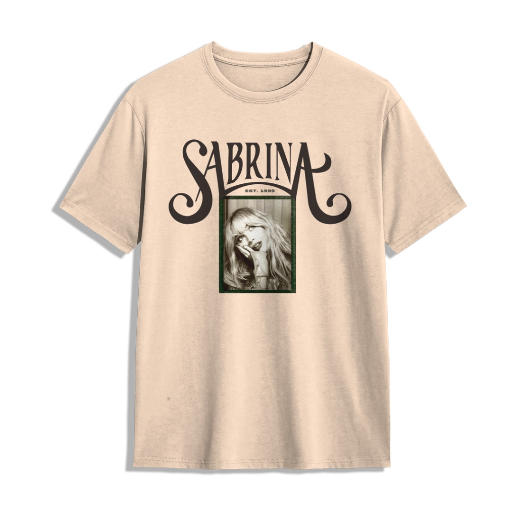 Kaos Sabrina Carpenter TShirt Sabrina est. 1999
