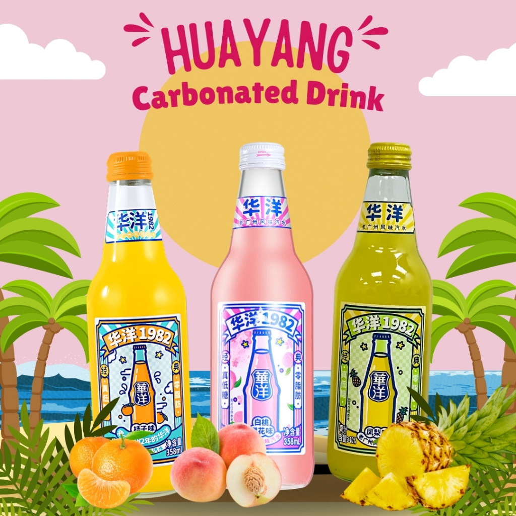 

Huayang Carbonated Drink Flavored 358ml