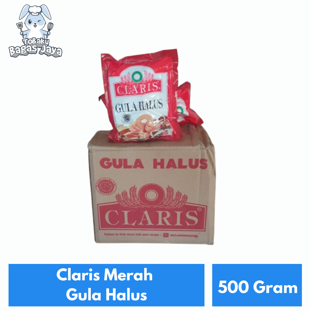 

Claris Merah Gula Halus 500 Gram