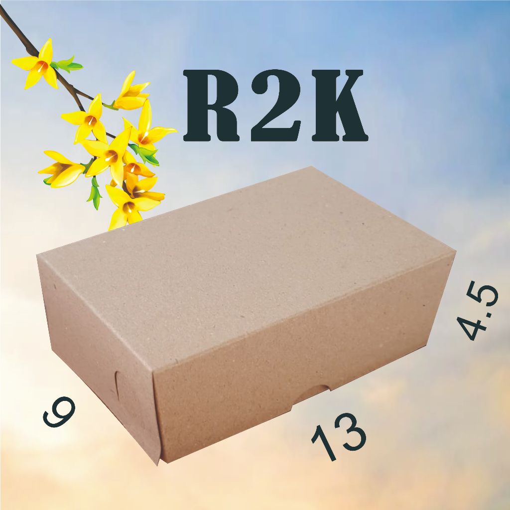 

R2K KRAFT isi 100 lmbr dos kue makanan suvenir