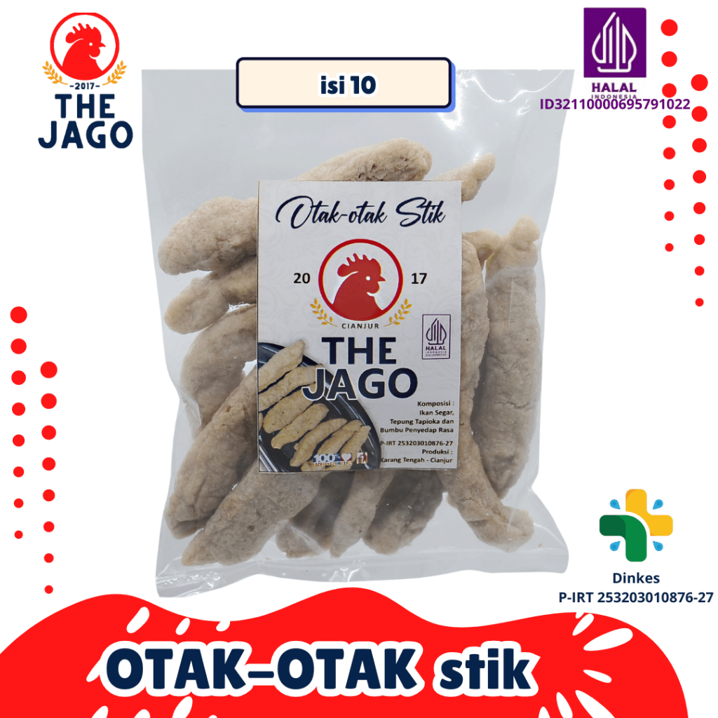 

The Jago - Otak Otak Kering Lidah Ikan Asli Termurah Asli Bandung
