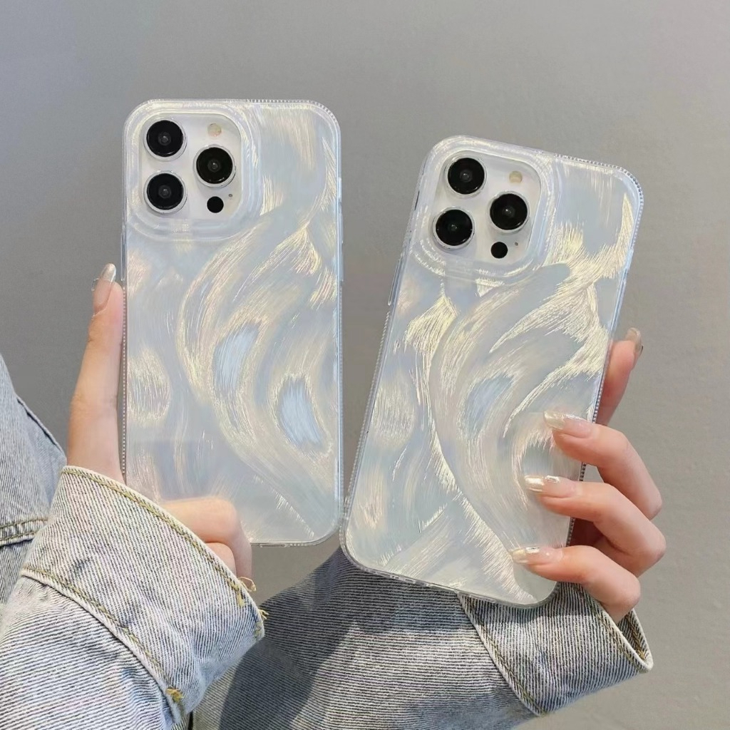 [ Vivo Y100 5G ] HOLOGRAM FEATHER FULLCOVER CASE