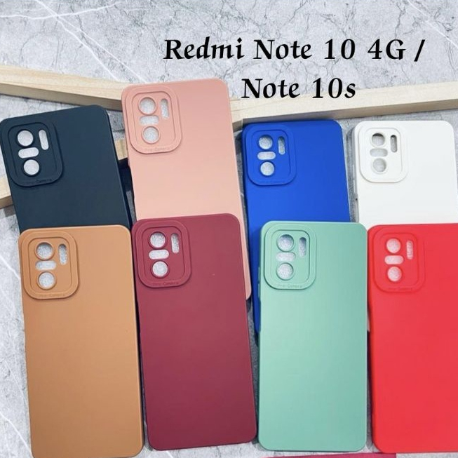 Soft Case Pro Camera REDMI NOTE 10 REDMI NOTE 10S REDMI NOTE 10 PRO Silicon Full Cover - mantul
