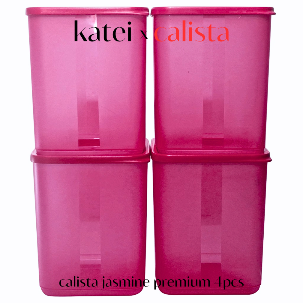 [ CALISTA ] TOPLES PLASTIK JASMINE PREMIUM SET ISI 4PCS TOPLES KULKAS SET