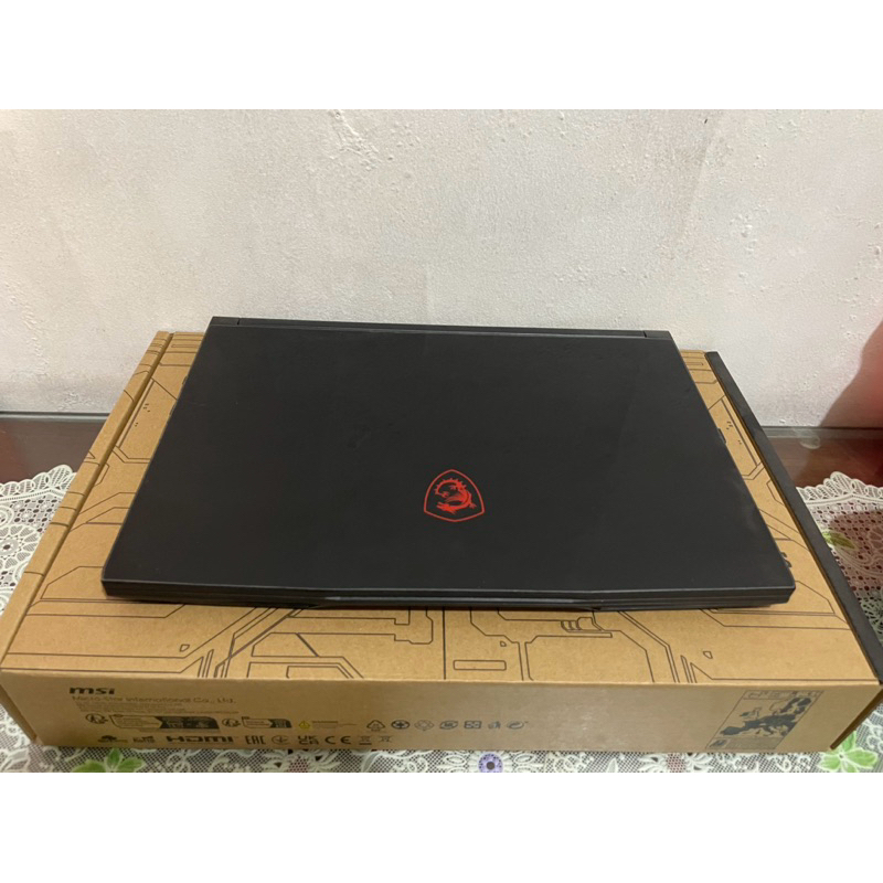 laptop gaming MSI thin second (MSI THIN GF63 GeForce RTX™ 4050 6GB i7 12650H 64GB 512SSD 15.6FHD IPS