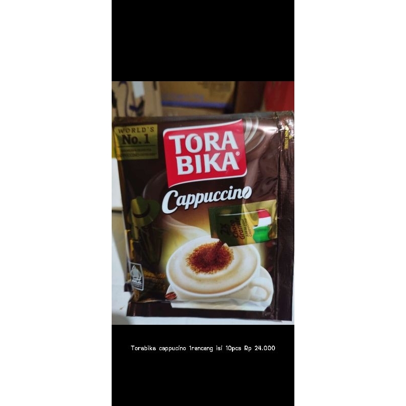 

Torabika Capuccino isi 10pcs (10x25g)