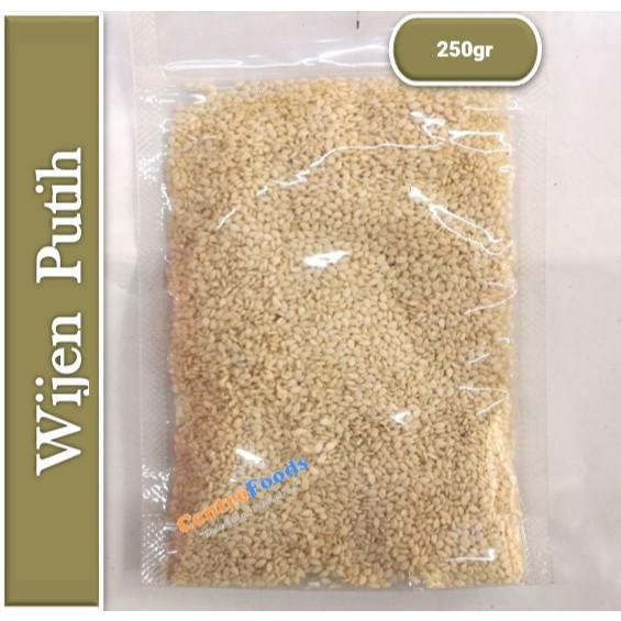 

Wijen Putih - White Sesame | 250gr [ Harga Per BKS ]