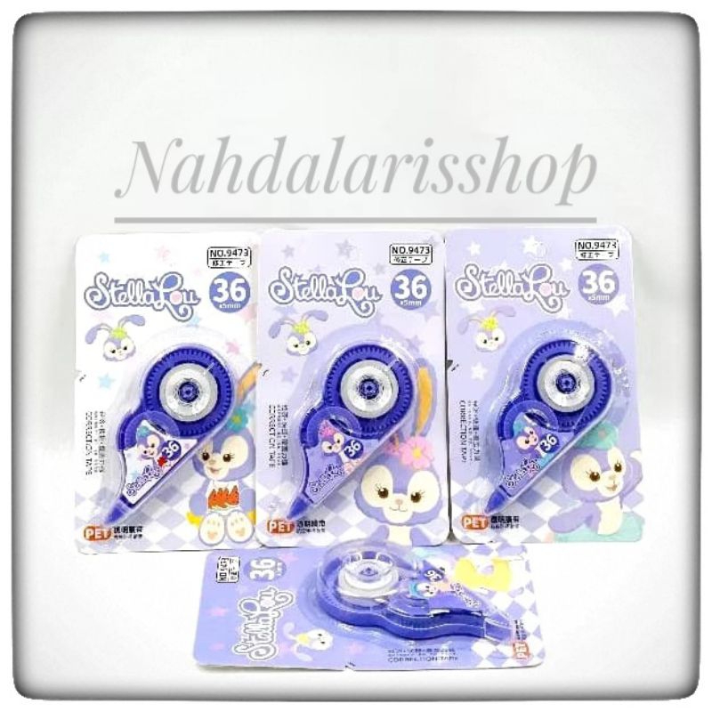 

Correction Tape Tip-Ex Kertas Anak Fancy Lucu Disney Stella Lou 9473