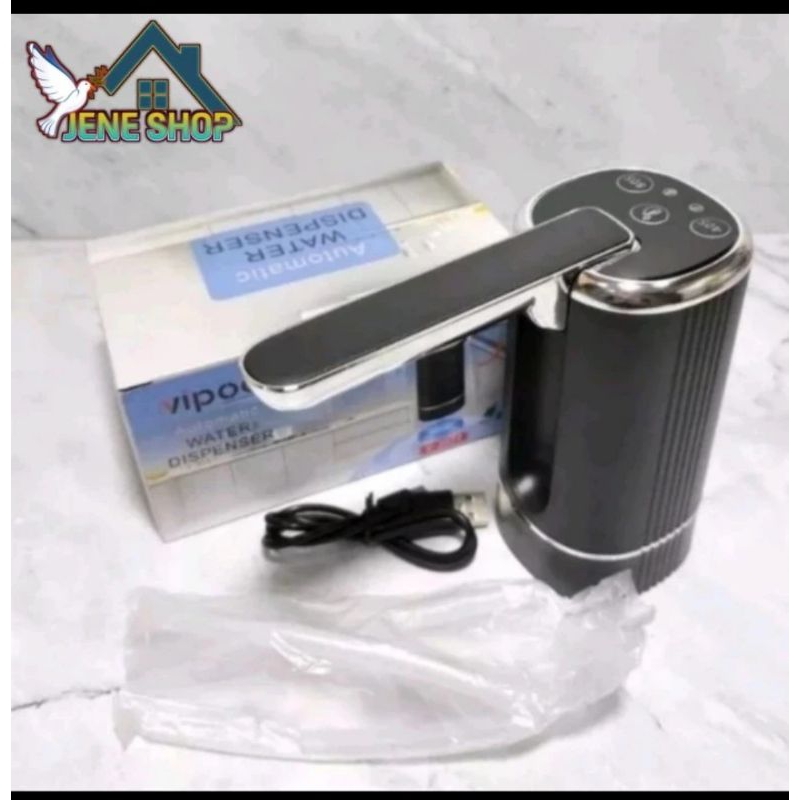 Pompa Galon Elektrik Vipoo V-2077 Charger Water Dispenser