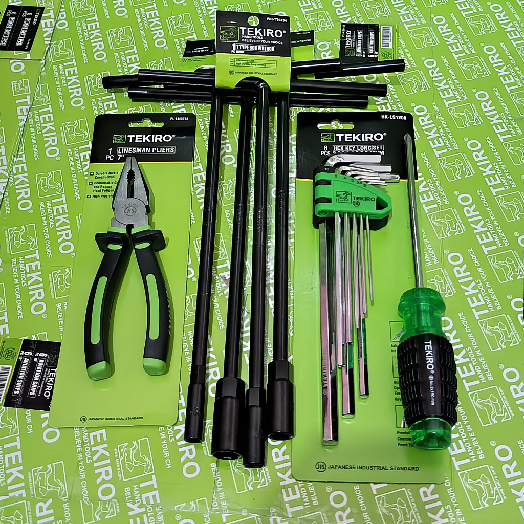 GROSIR Promo TEKIRO Paket Lengkap / Alat Kunci Motor / Tekiro Kunci Pas Set / Kunci T+Tang+Kunci