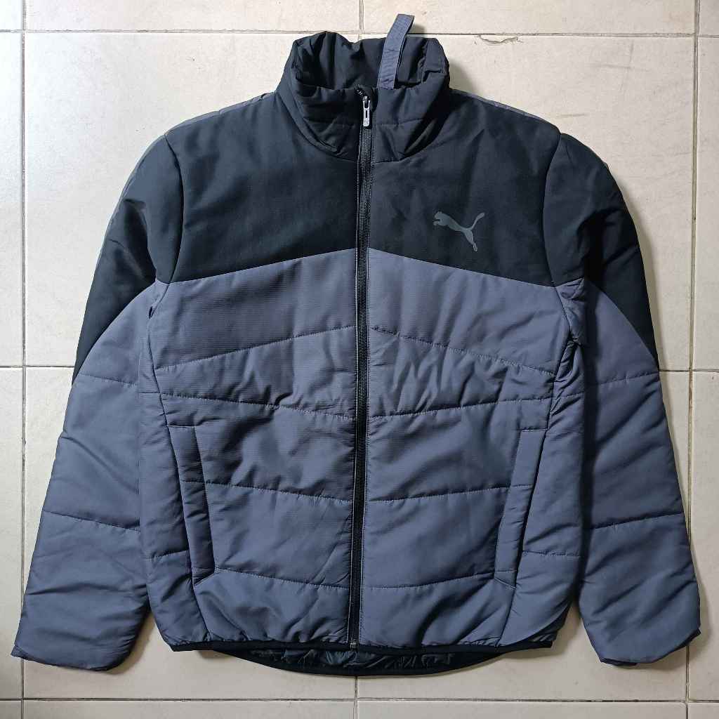 PUMA Jacket Thermal Training Grey Black Second Original