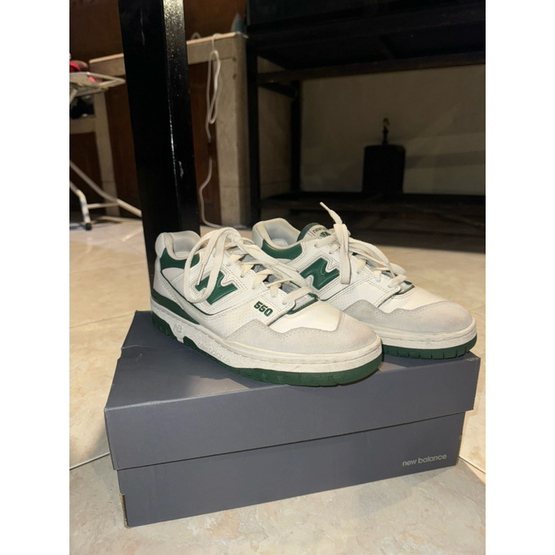 NB 550 GREEN WHITE
