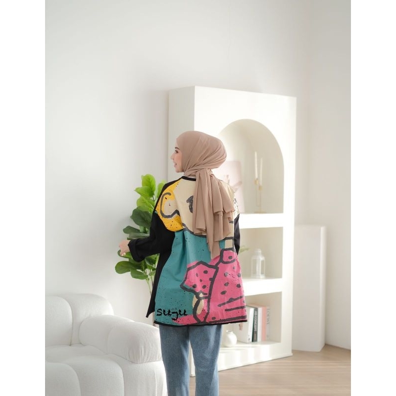 ATASAN KAOS IMPORT ATASAN PRINTING MICKEY MOUSE WANITA ATASAN KAOS PRINTING PREMIUM KAOS JUMBO PRINT