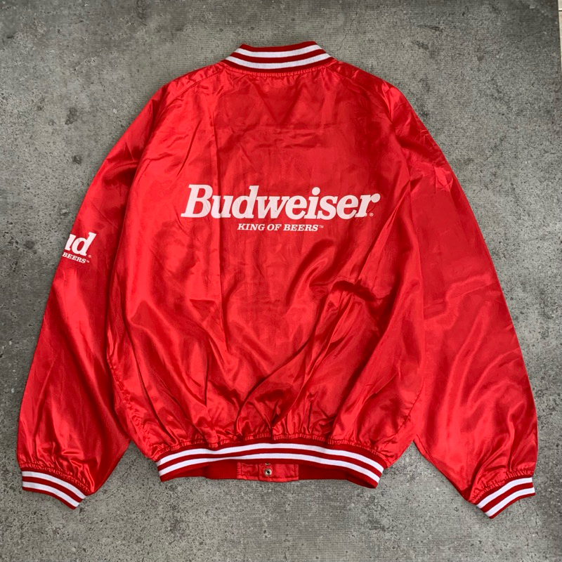 VINTAGE JAKET VARSITY BUDWEISER