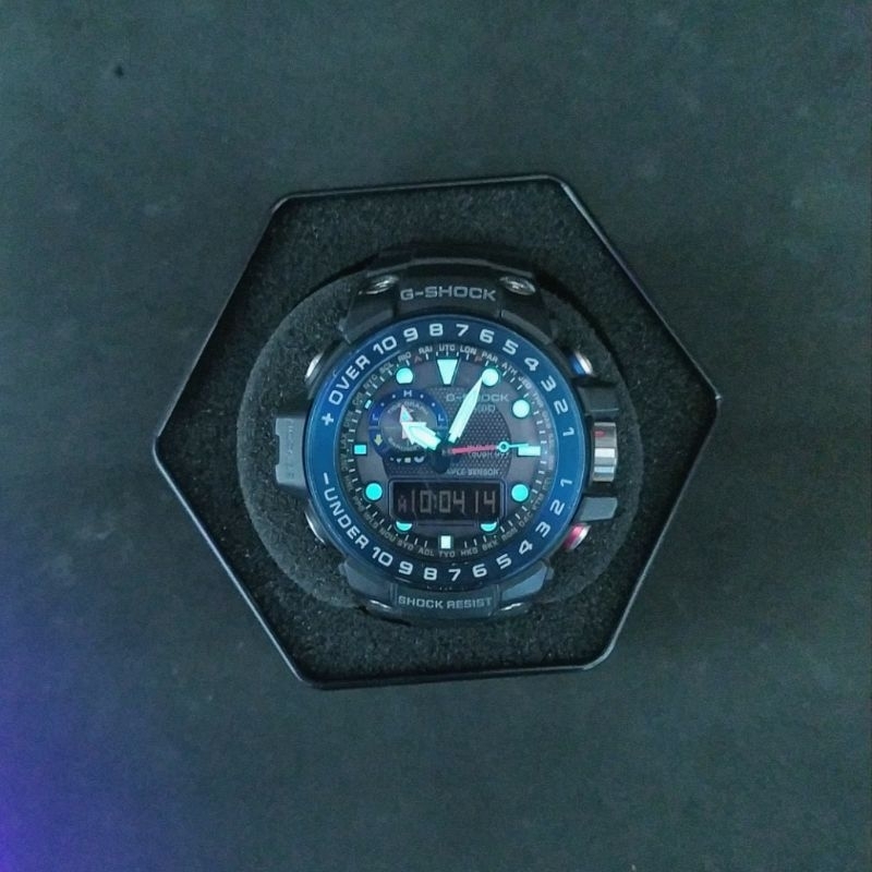 CASIO G - SHOCK GULFMASTER GWN - 1000B - 1 TRIPLE SENSOR