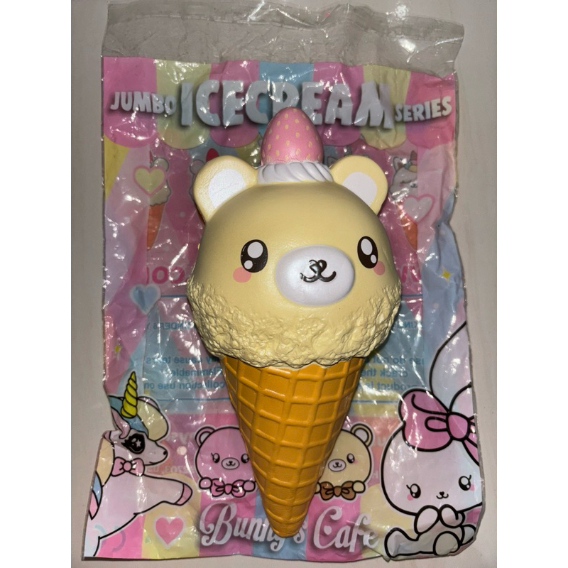 (PRELOVED) BUNNY’S CAFE JUMBO ICE CREAM SQUISHY