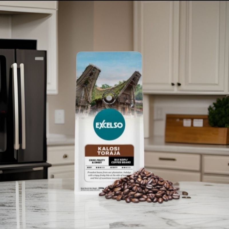 

Kopi Biji Kalosi Toraja 200g- 3Karton