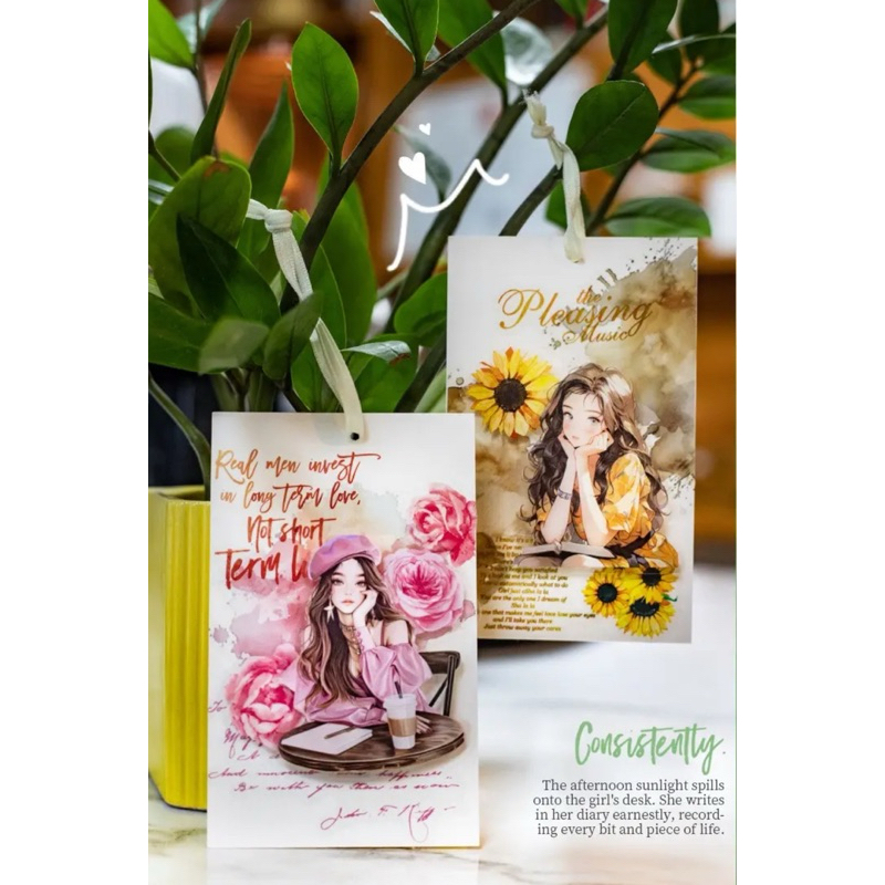 

PET Sticker Pack Girl’s Daily Life Series Character Girl Sticker Journal Scrapbook DIY Stiker Jurnal Kit