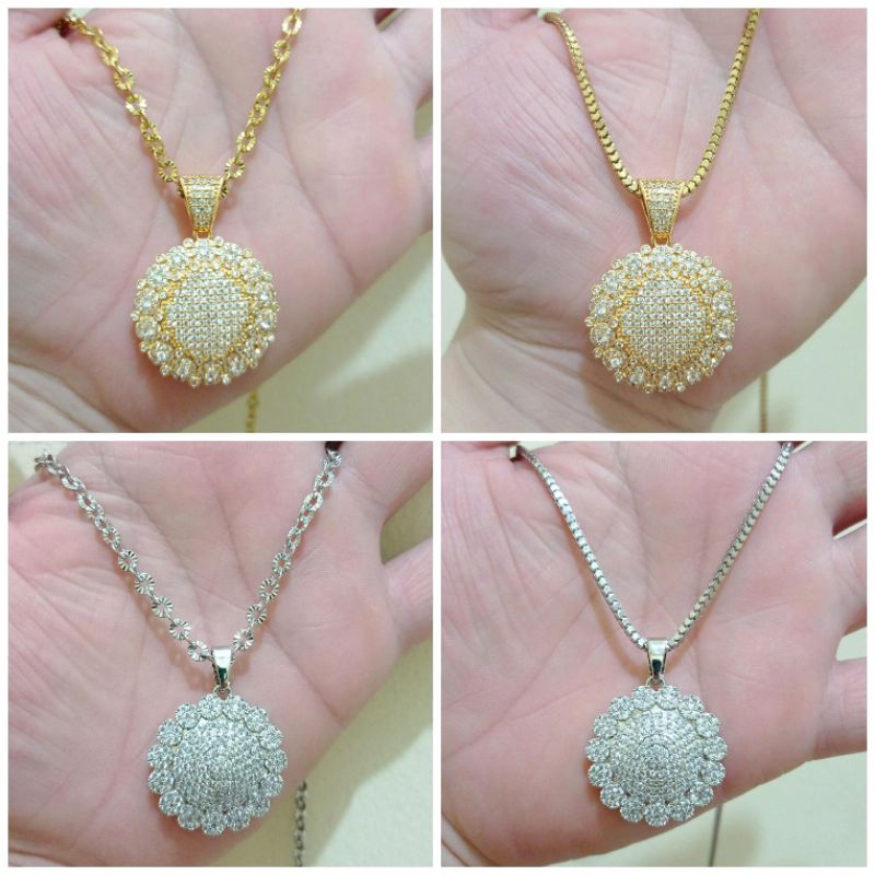 kalung hijab titanium kalung panjang 60cm