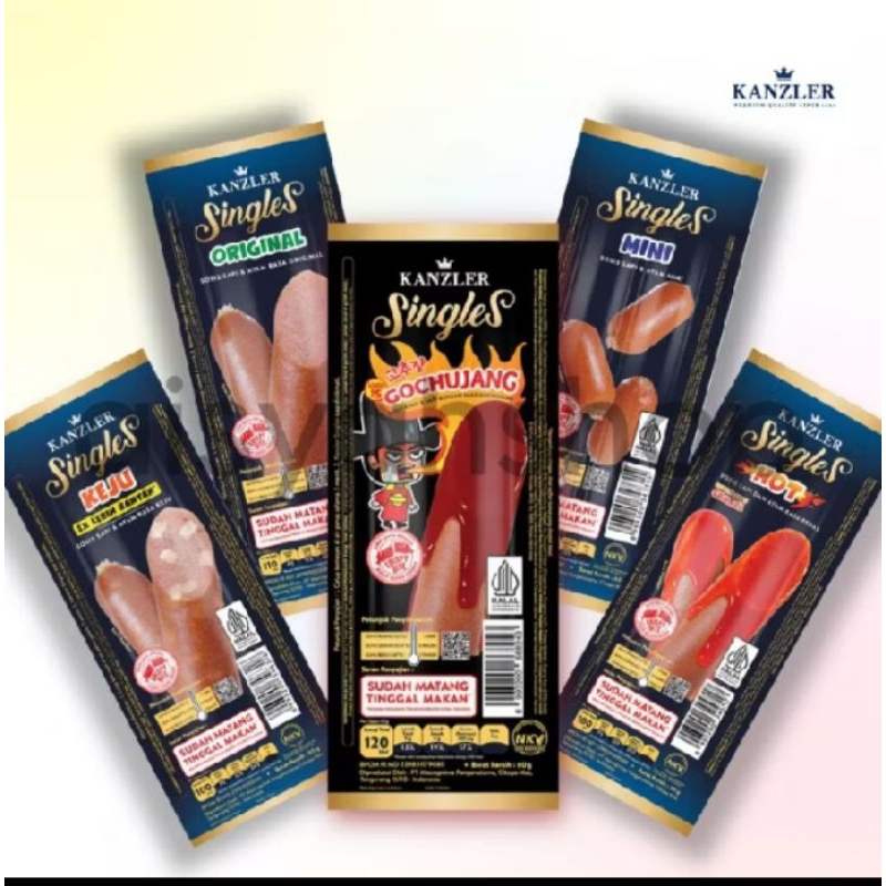 

Sosis KANZLER Singles Satuan
