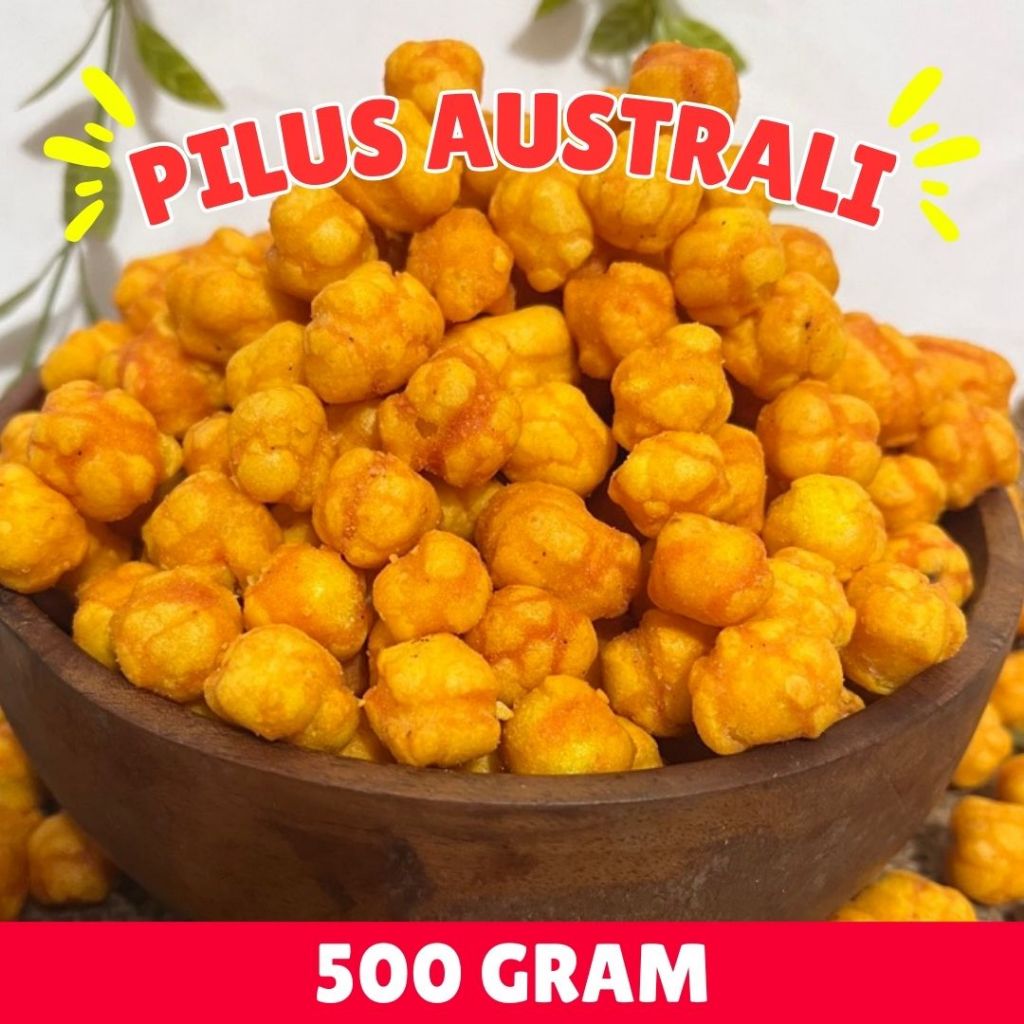

[500GR]PILUS AUSTRALI GURIH / PILUS AUSTRALI pedes / PILUS AUSTRALIA pedas / PILUS JAGUNG PEDES DAUN JERUK / PILUS JAGUNG KILOAN